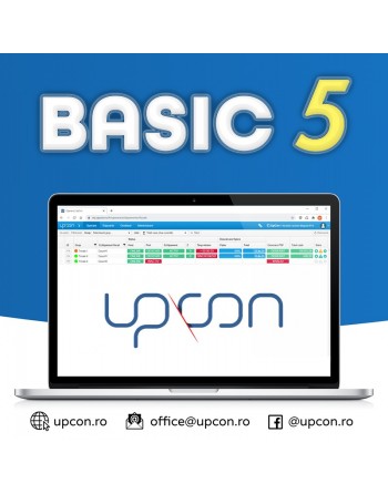 UPCON BASIC 5 - Management de la distanță pentru două case de marcat