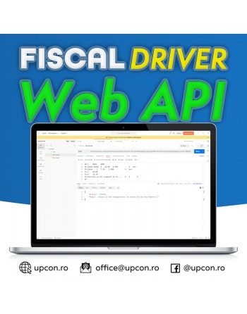 UPCON Fiscal Driver Web API Connector - Serviciu cloud de preluare bonuri și comenzi